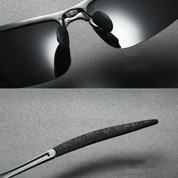 KUMARRY Pol-Rimless Polarizirana sončna Očala Moški Letnik Aluminija-Magnezij Voznika Ribolov sončna Očala za Moške Buljiti UV400 KTM040