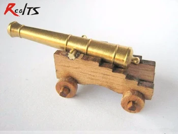 RealTS Klasično leseno jadrnico opremo CNC Pištolo sodček z prevoznik