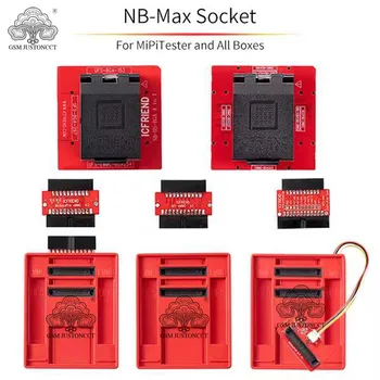 Mipi Tester box+NB MAX Vtičnico (NB-HS-BGA 4 V 1 (UFS BGA 153/287/254 )+ EMMC BGA 221/100/254/529/162-186/136/169/168)