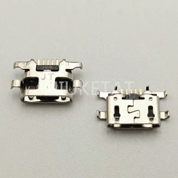 10pcs Mikro USB Priključek za Polnjenje Vrata Vtičnice Plug Dock Priključek 5pin Za lenovo A6020i36 K5 K800 Xiaomi Redmi 5 plus popravila