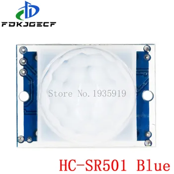 HC-SR501 Prilagodite IR Pyroelectric Ir PIR modul Gibanja Senzor, Detektor, Modul, Nosilec za arduino