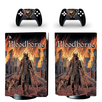 Bloodborne PS5 Disk Kože Nalepke Nalepke Kritje za PlayStation 5 Konzole & Krmilniki PS5 Blue Ray Disk Kože Nalepke Vinyl