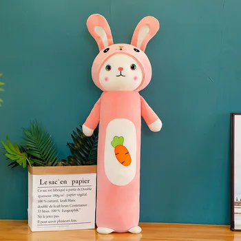 2022 nov dolg trak redkev zajec plišastih igrač lutka dekle spalno blazino za pošiljanje otrok darilo za rojstni dan darilo