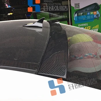 Za Toyota Camry Spojler 2012-2016 Camry Spojler s Svetlobo, Visoko Kakovostnih Ogljikovih Vlaken Materiala Avto Zadnji Spojler