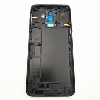 Za Samsung Galaxy A6 Plus 2018 A6+ A605 Metal Nazaj Pokrovček Baterije Vrata Plošča Stanovanj Primeru Nadomestne Dele