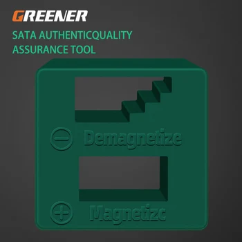ZELENJA, 1 PC Visoke Kakovosti Magnetizer Demagnetizer Zeleno Orodje Izvijač Magnetni Pick Up Orodje Izvijač